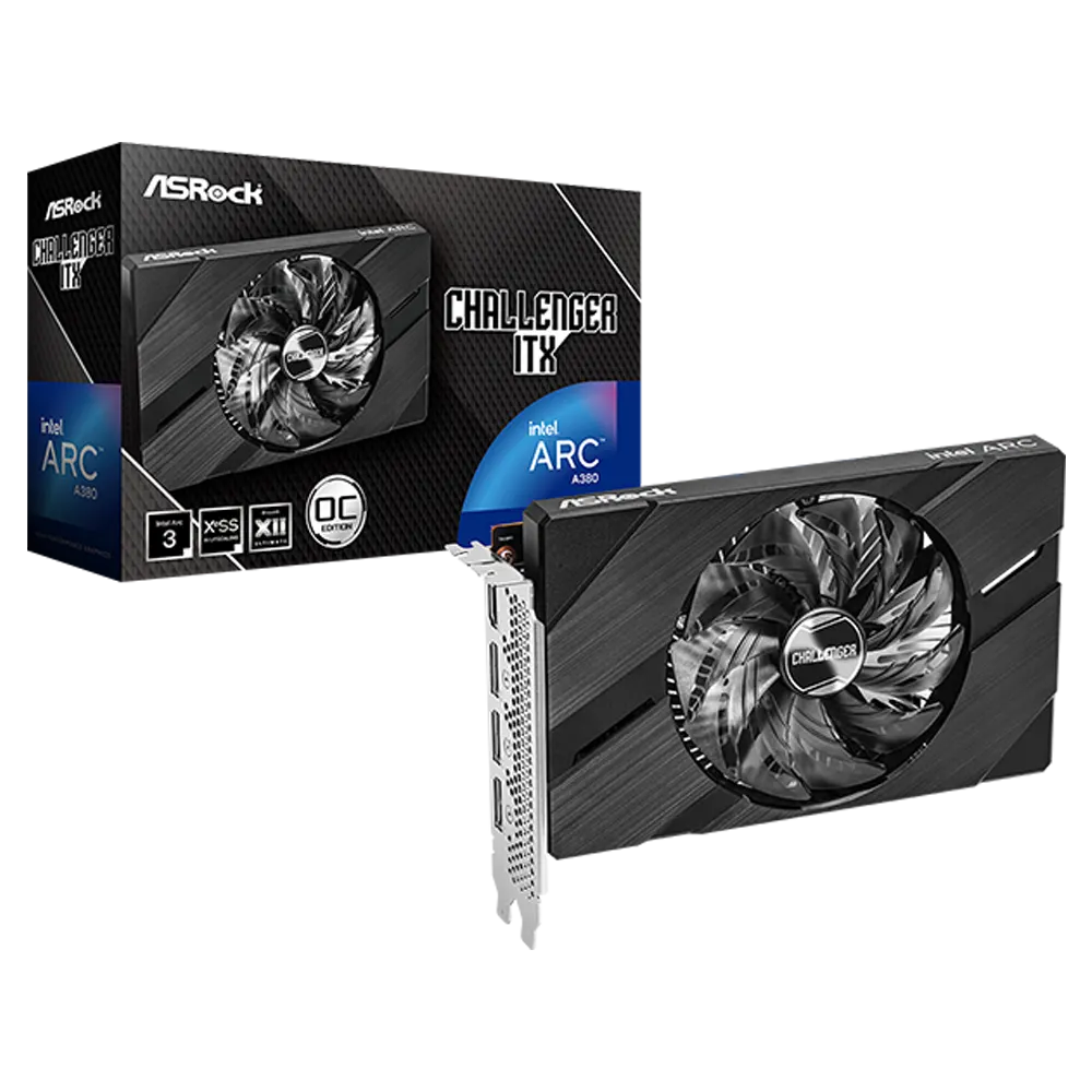 Asrock Intel Arc A Challenger Itx Oc Best Price Buy In Uae