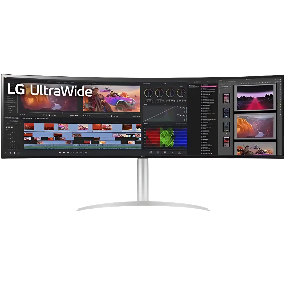 Lg Ultrawide Dual Qhd Nano Ips Curved Monitor In Uae