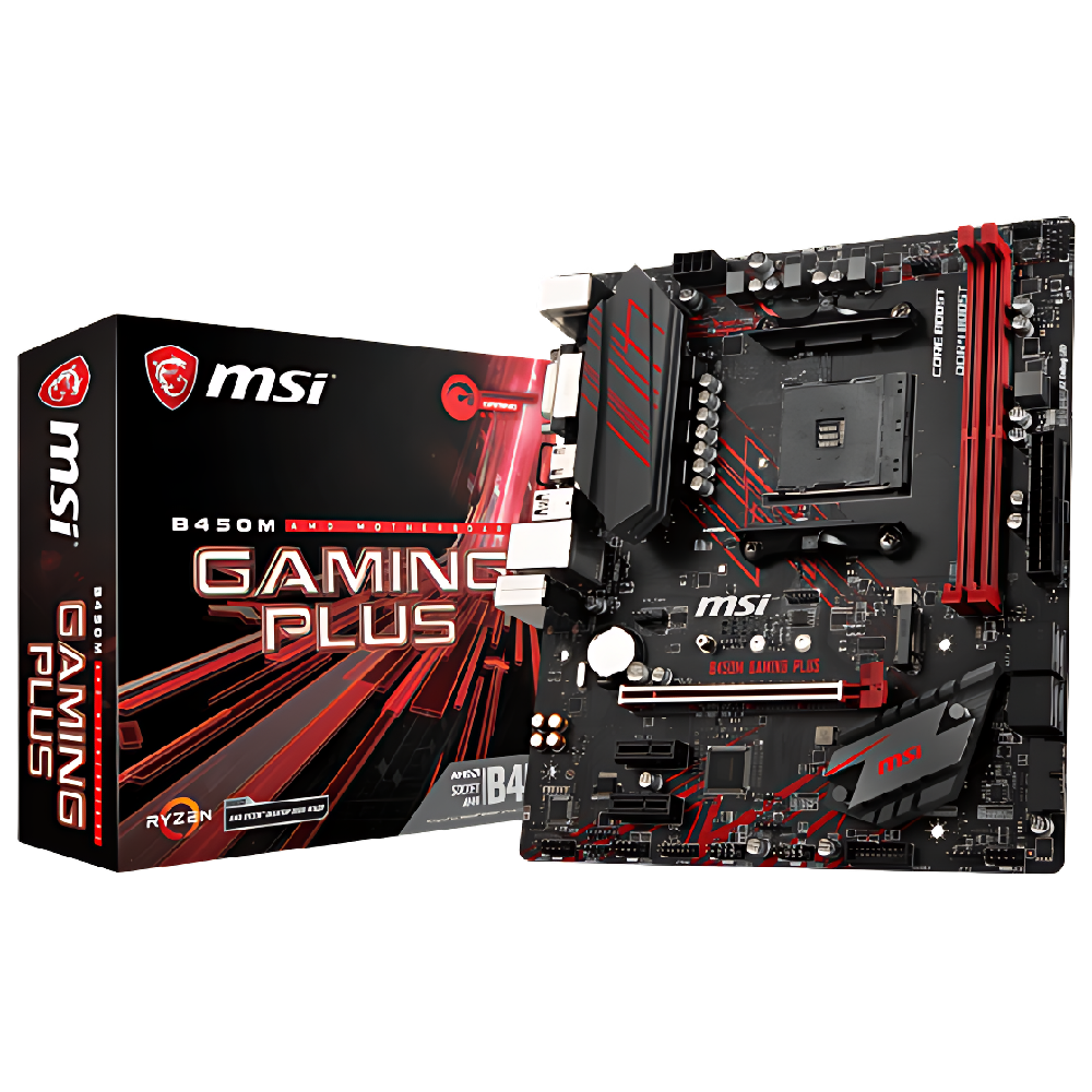 MSI B450M Gaming Plus in UAE | Buy AM4 Motherboard
