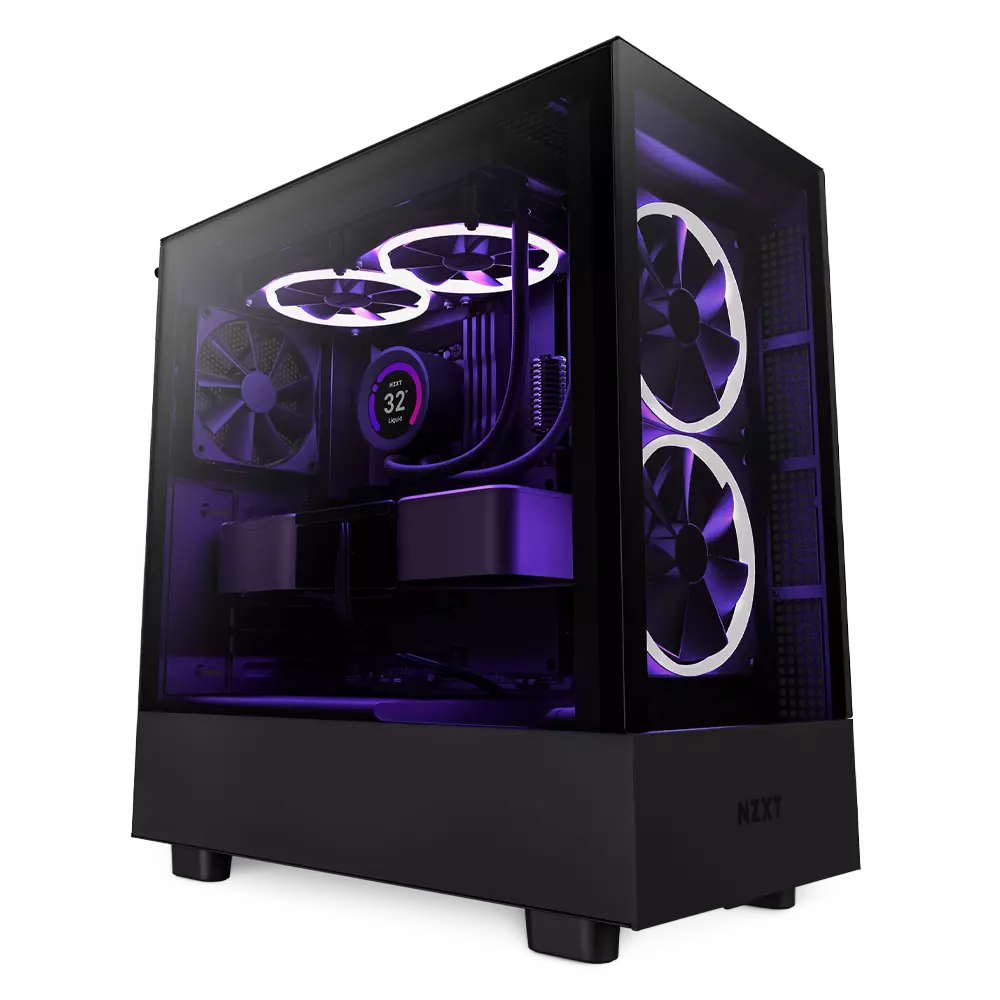 NZXT H5 Elite Premium | Compact Atx Case Black in UAE