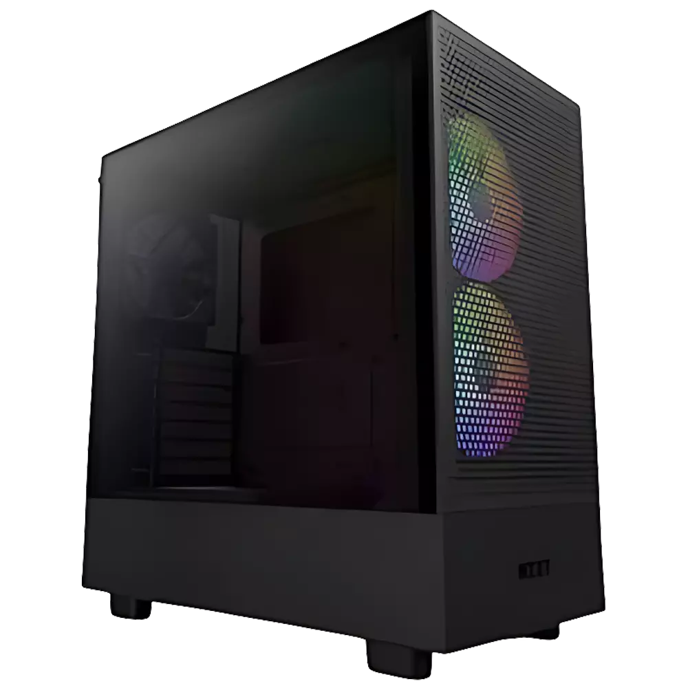 NZXT H5 Flow | RGB Airflow Black Case in UAE